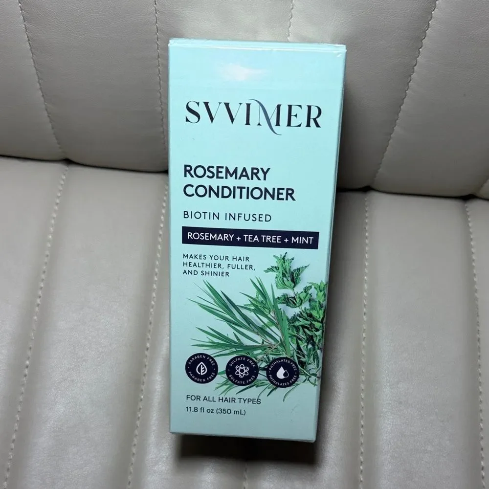 Hair Rosemary Conditioner - Biotin Infused Hair Care Tee tree Mint